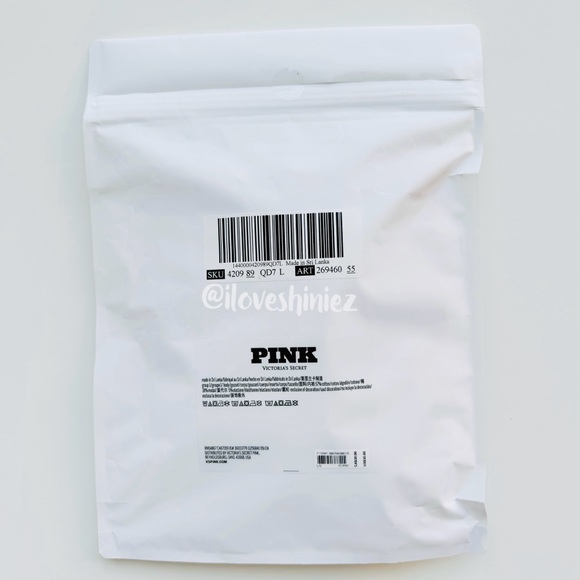 •Victoria’s Secret PINK• 5-Pack Cotton Thongs L - Picture 2 of 4